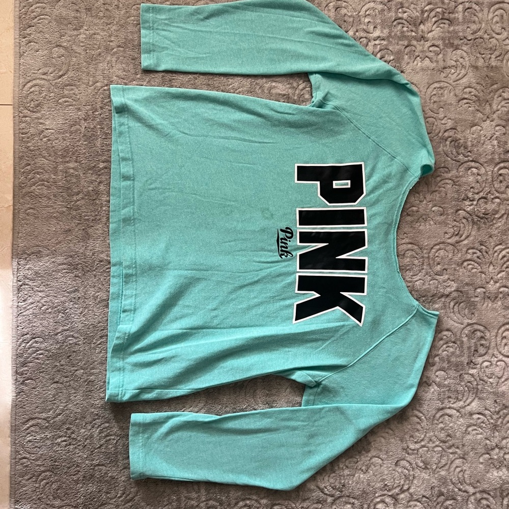 Victoria's Secret Teal Long Sleeve Top